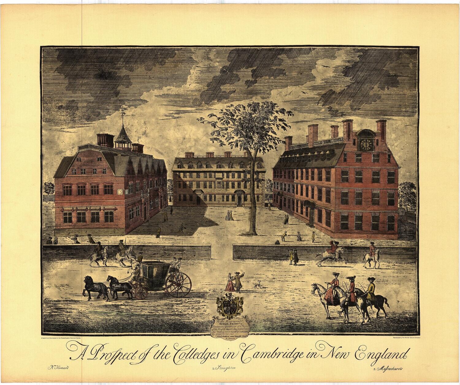 1963 Prospect of Colleges in Cambridge in NE (REPRINT)