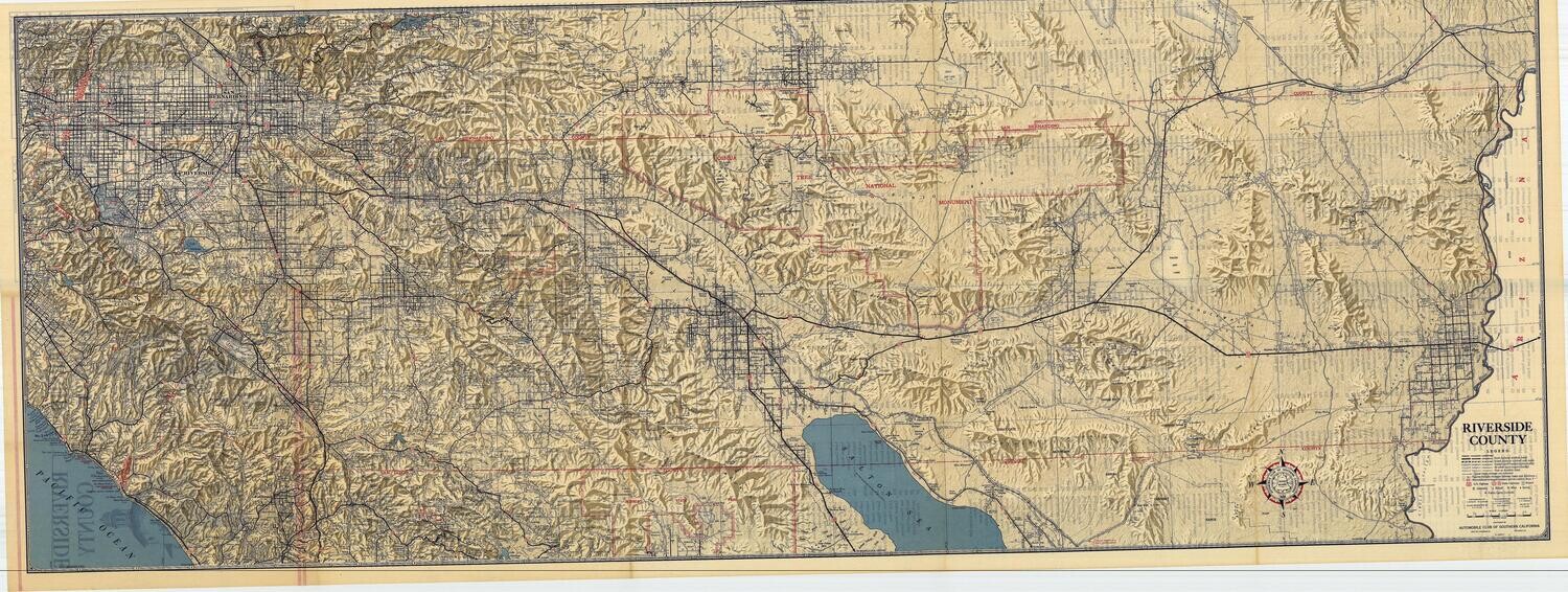 1955 ACSC Riverside County Map