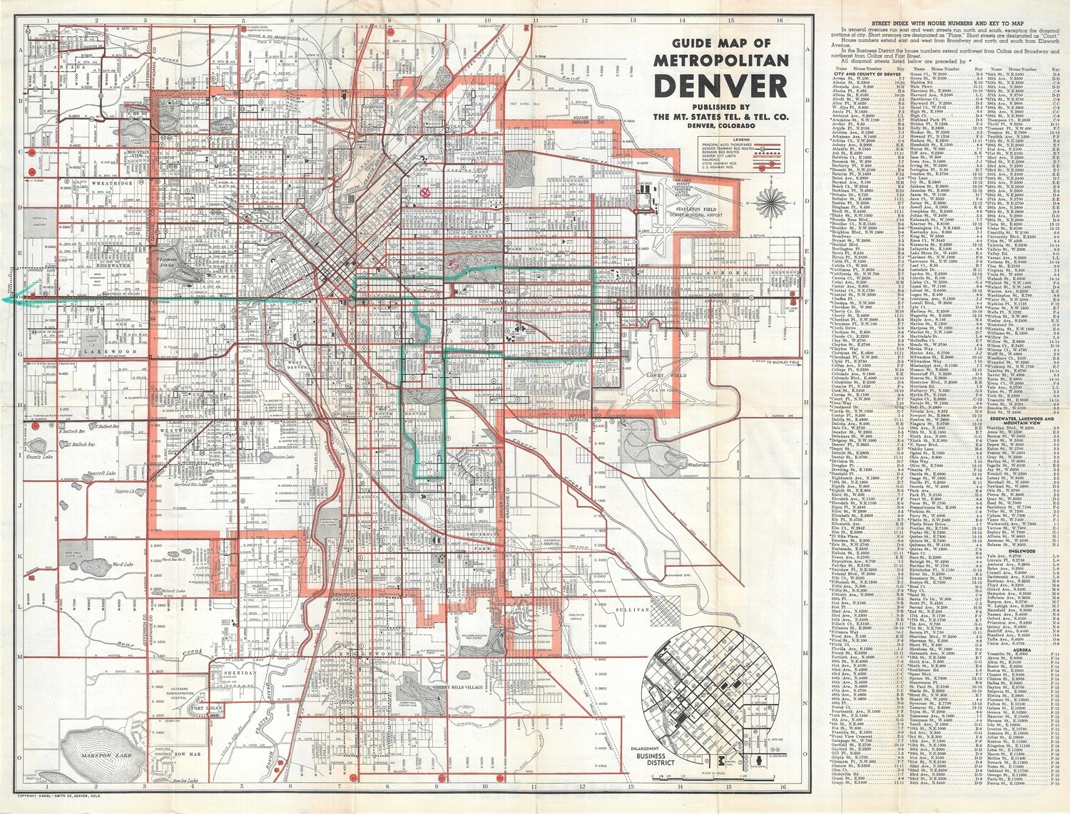 1948 Denver, Co by Mtn States T&amp;T inc