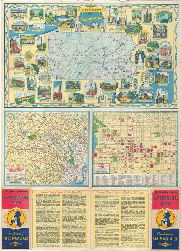 1950  Pictorial Pennsylvania / Boy Scout Jamboree