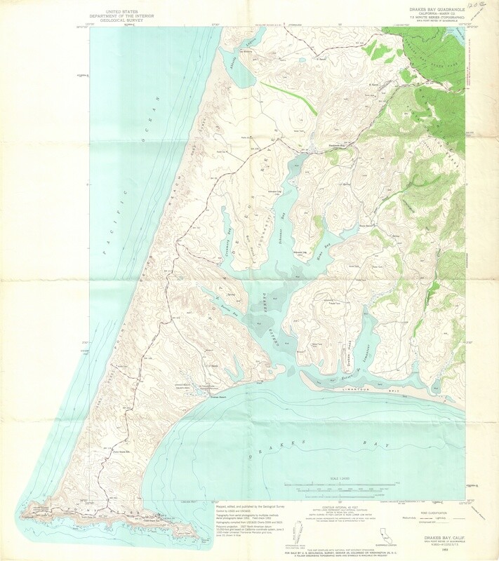1953 Drakes Bay &amp; Point Reyes , Ca