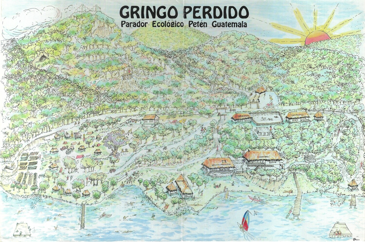 1970&#39;s (?) gringo Peridido Map