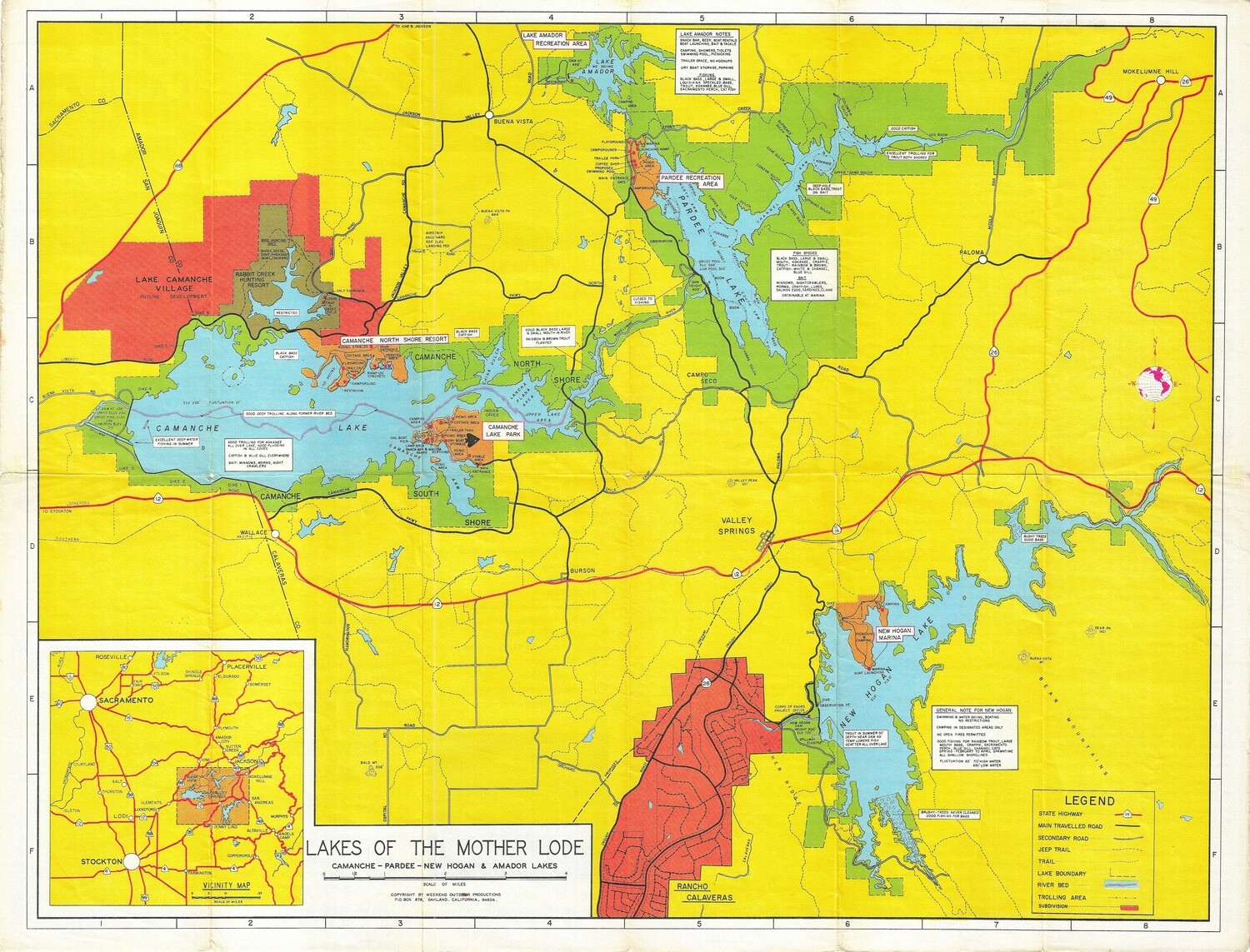 1970 Lakes of the Mother Lode by Weekend Outdoor Productions