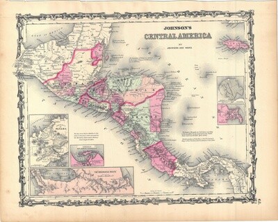 Central America &amp; Caribbean Maps