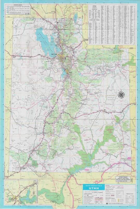 1980 Utah by H.M. Gousha