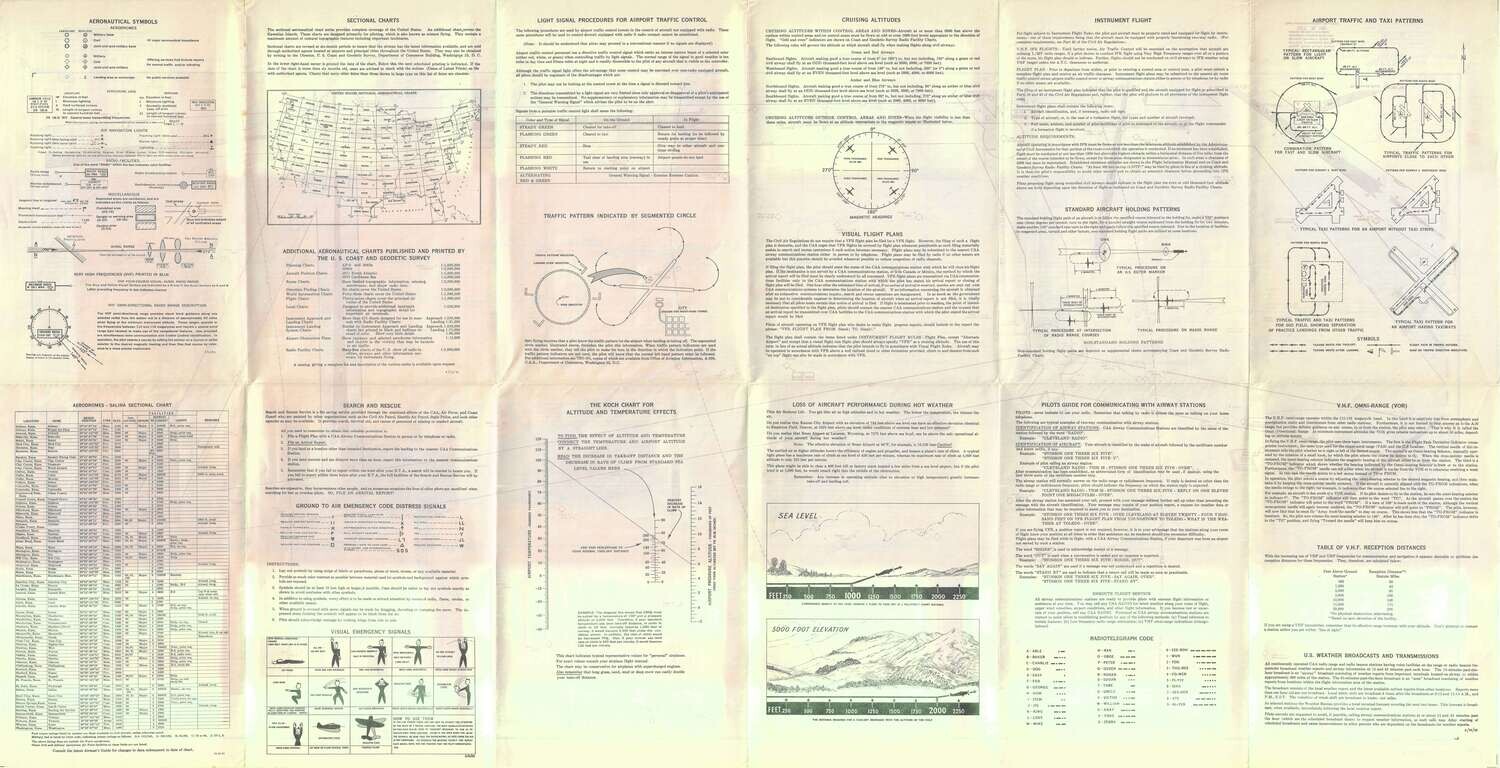 1951 USCGS Roswell Chromolith