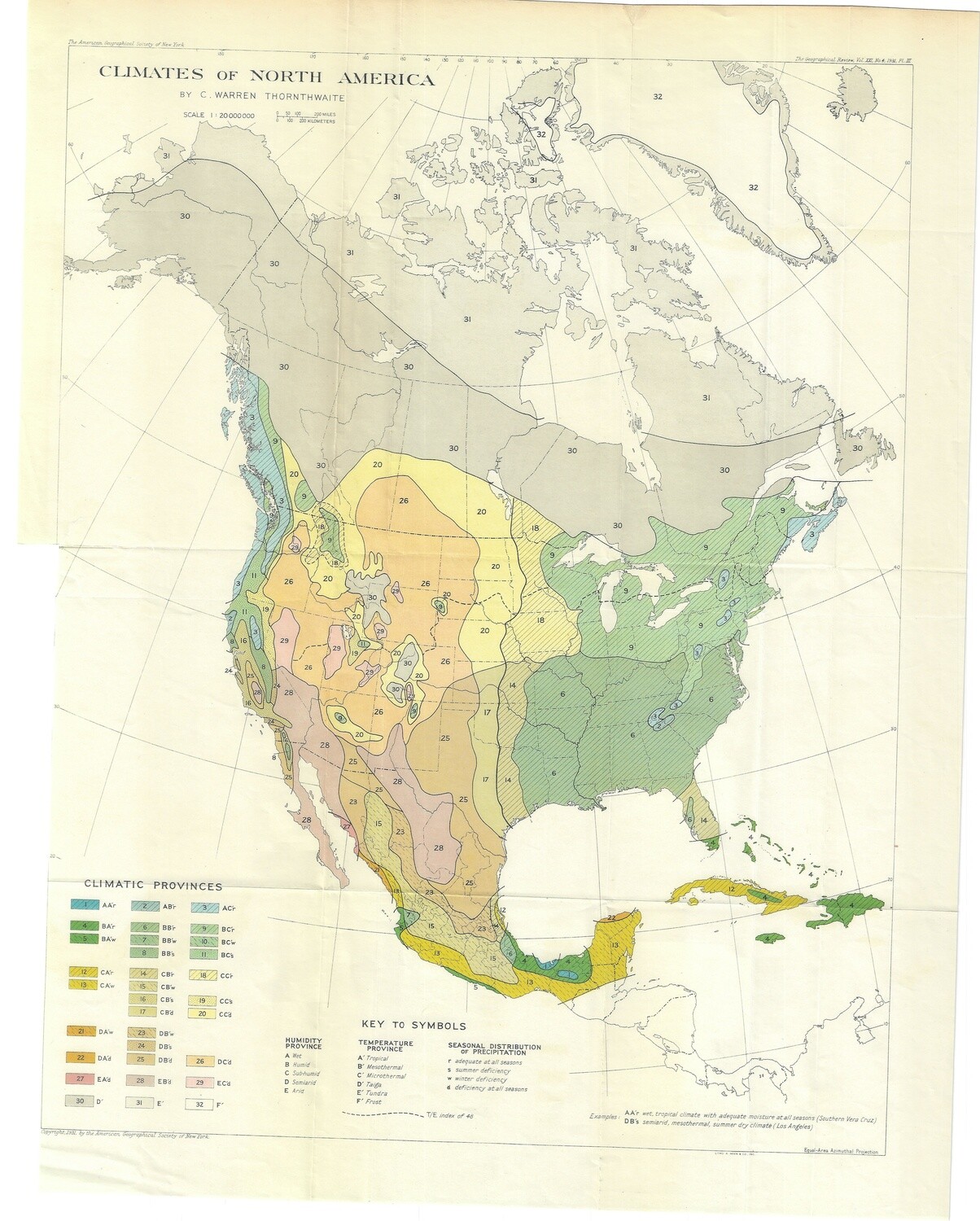 1931 Climates of North America