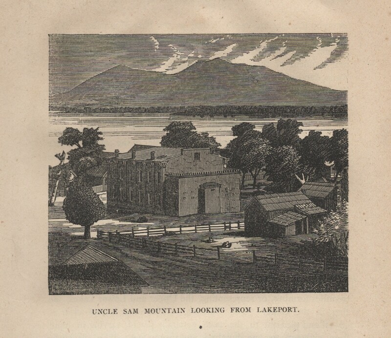 1873 Uncle Sam Mountain looking from Lakeport