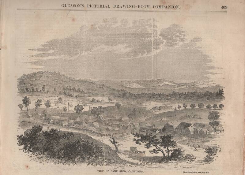 1847 View of Camp Seco, Ca -Mex-Am war