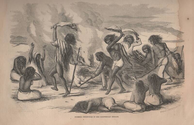 1880 Funeral Ceremonies of the CA Indians