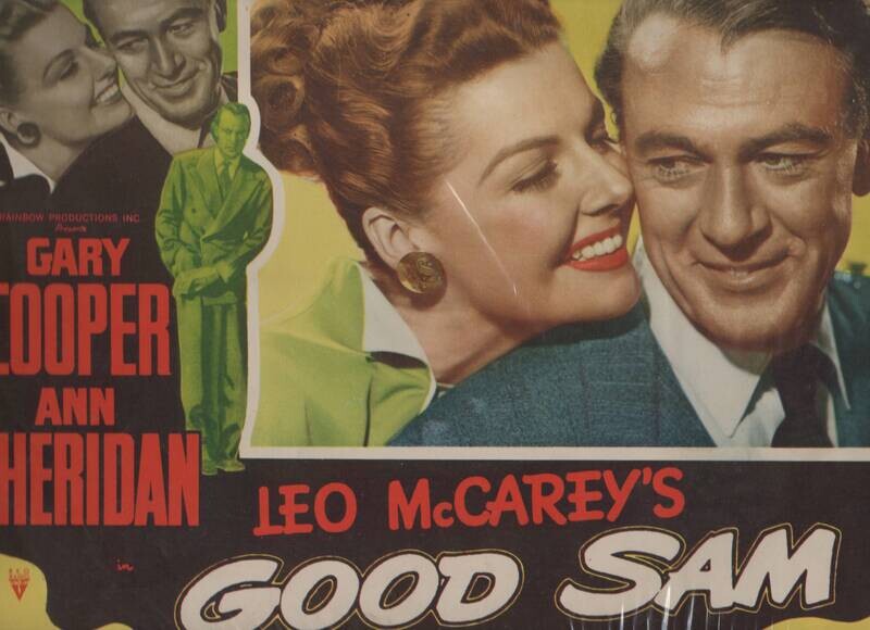 1948 Lobby Card for Good Sam in Chromolithography
