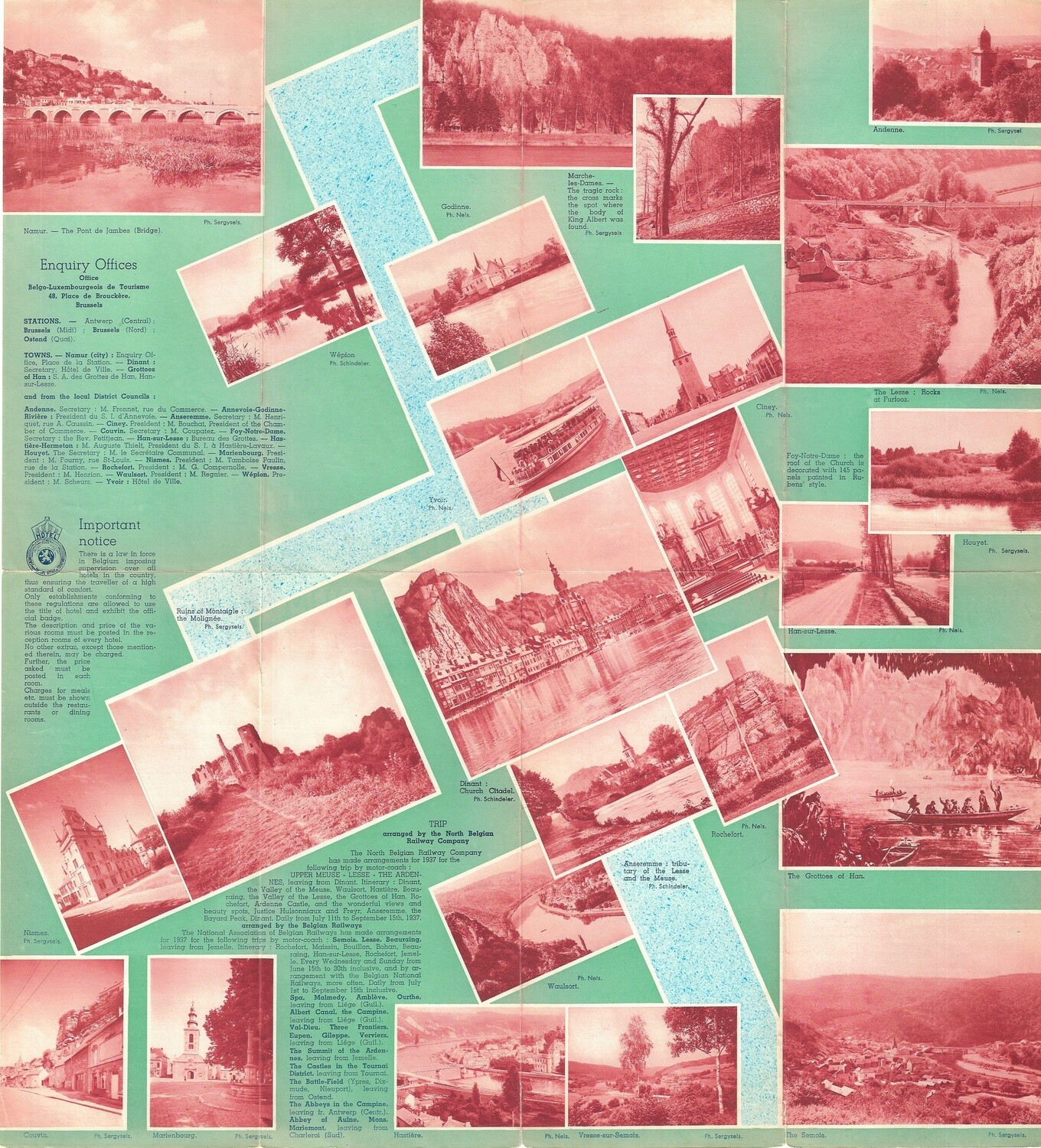 1958 Belgian Views 