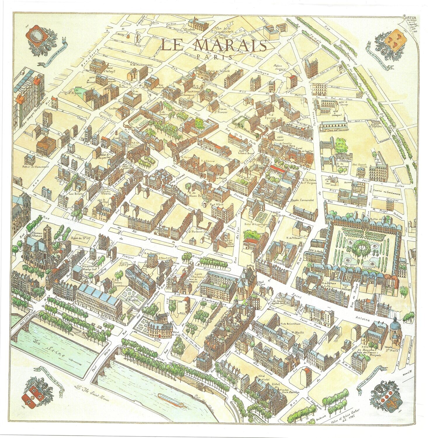 1985 Le Marais- Paris