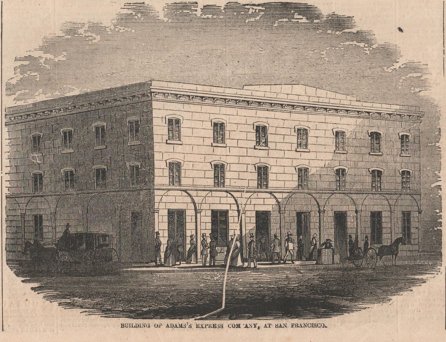 1853 Adam&#39;s Express Co. Building 