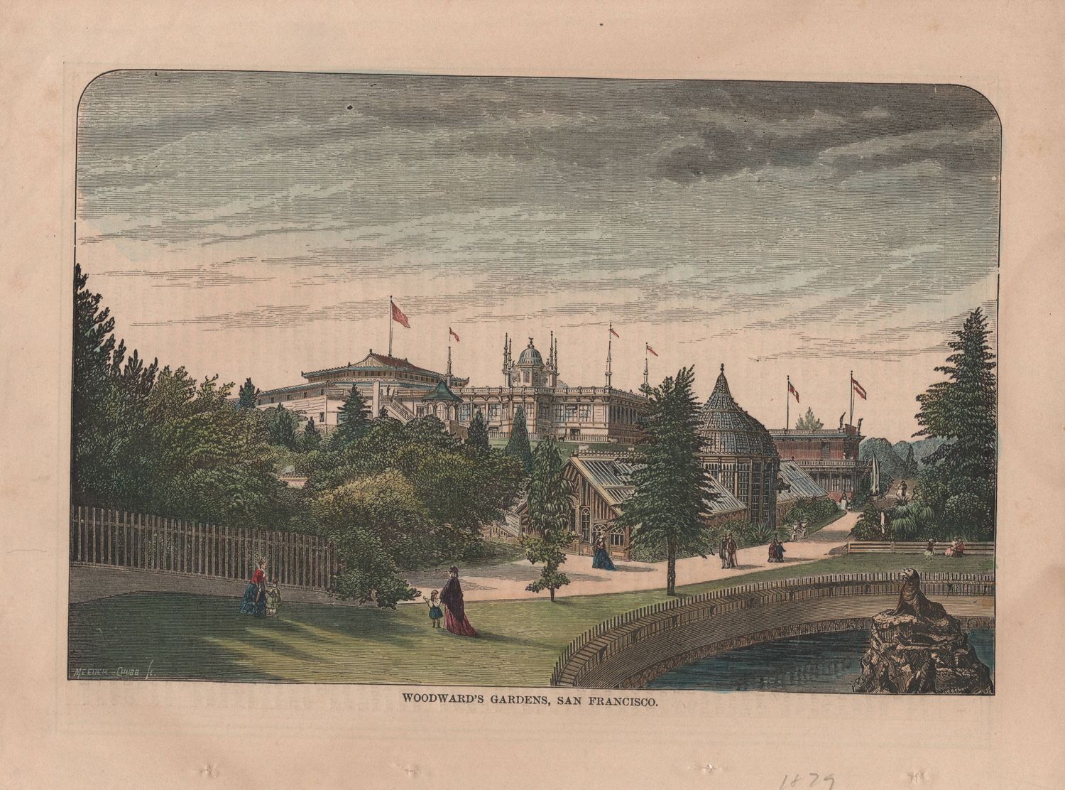 1885  Woodward's Gardens, San Francisco