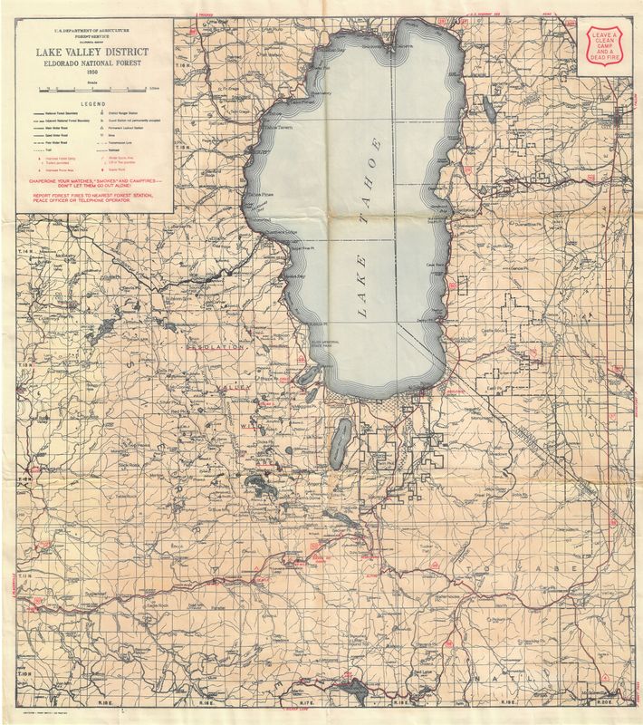 1950 Lake Valley District (Tahoe ) w/ HC