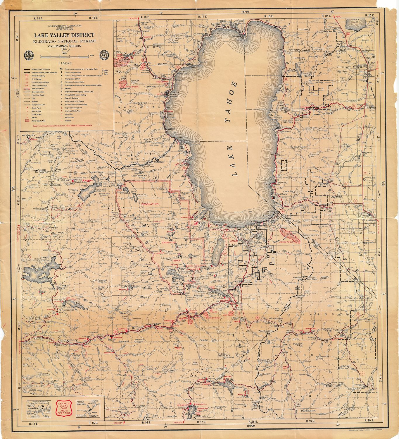 1963 Lake Valley Forest - Lake Tahoe