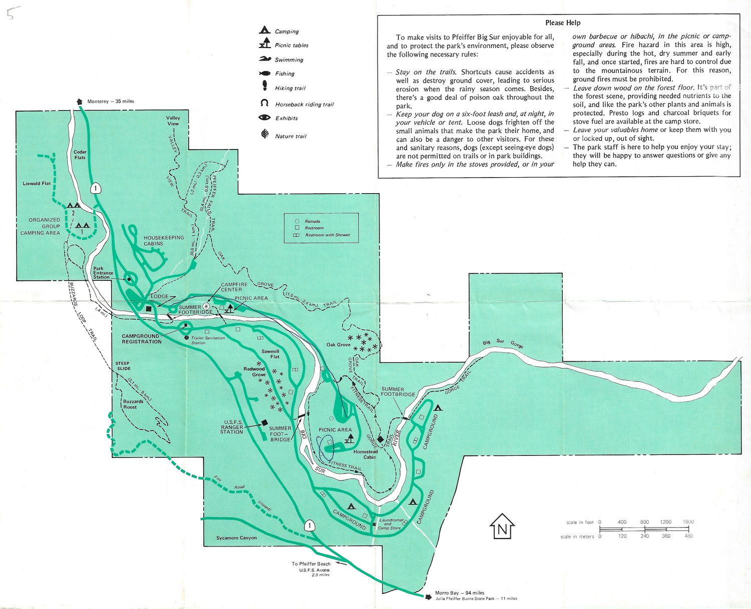 1980 Pfeiffer Big Sur State Park