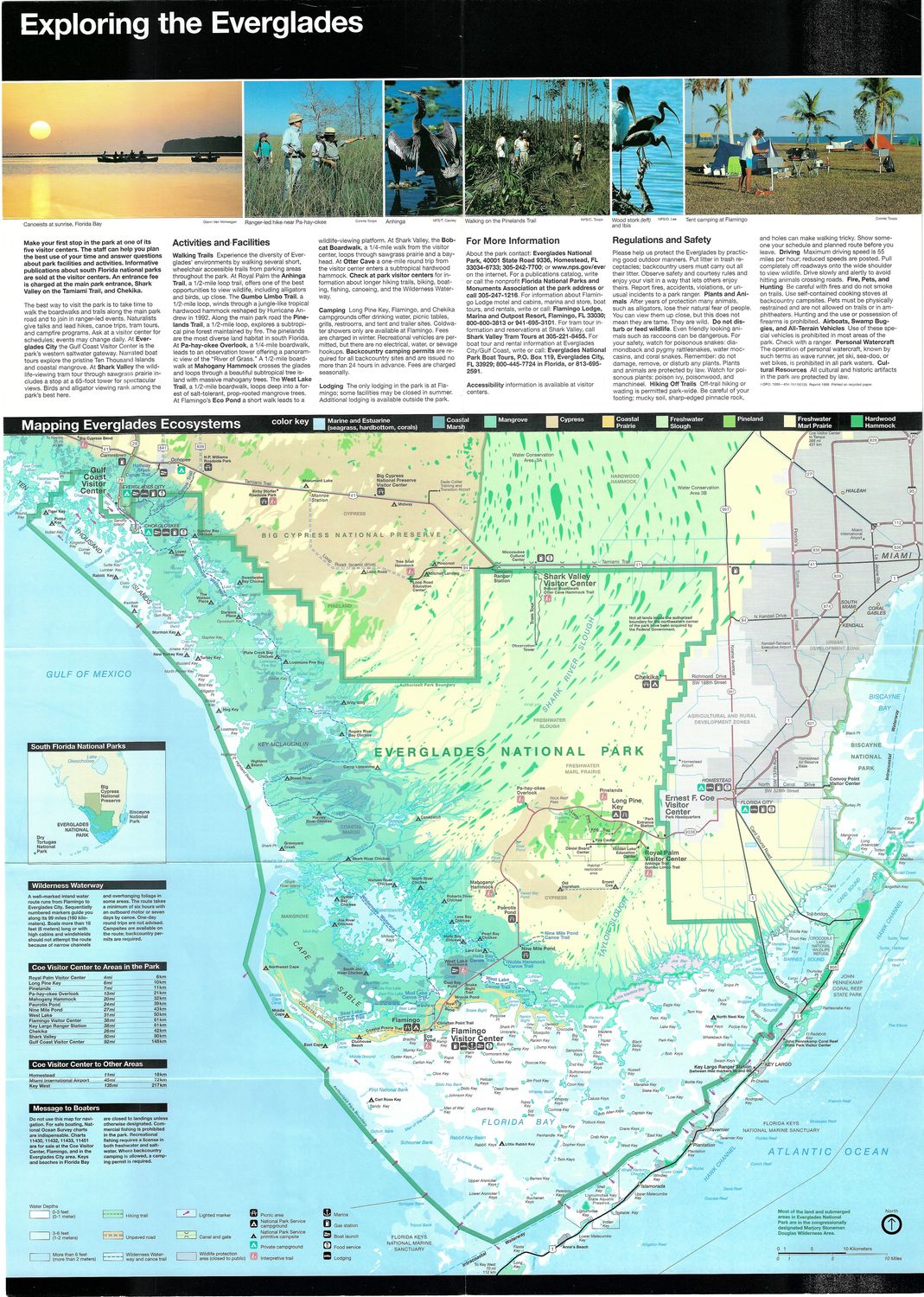 1990 Everglades map
