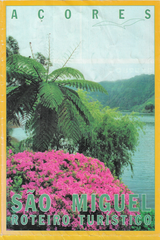 1999 Map of the Azores, San Miguel Island