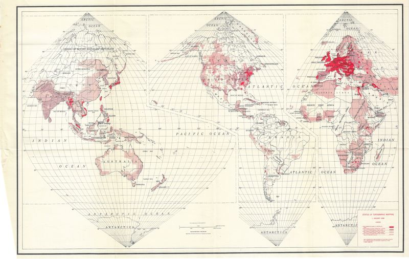 1949 Status of Topo Mapping in the World 