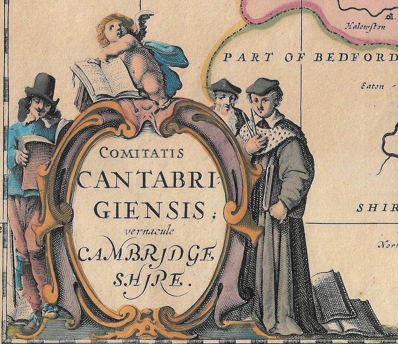 1700 Comitatis Cantabrigienis by Jansson