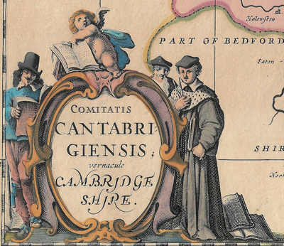 1700 Comitatis Cantabrigienis by Jansson