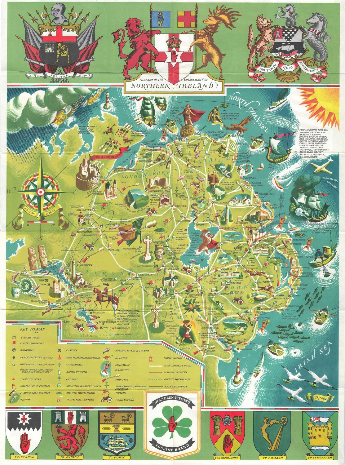 1950 Northern Ireland Promo Poster