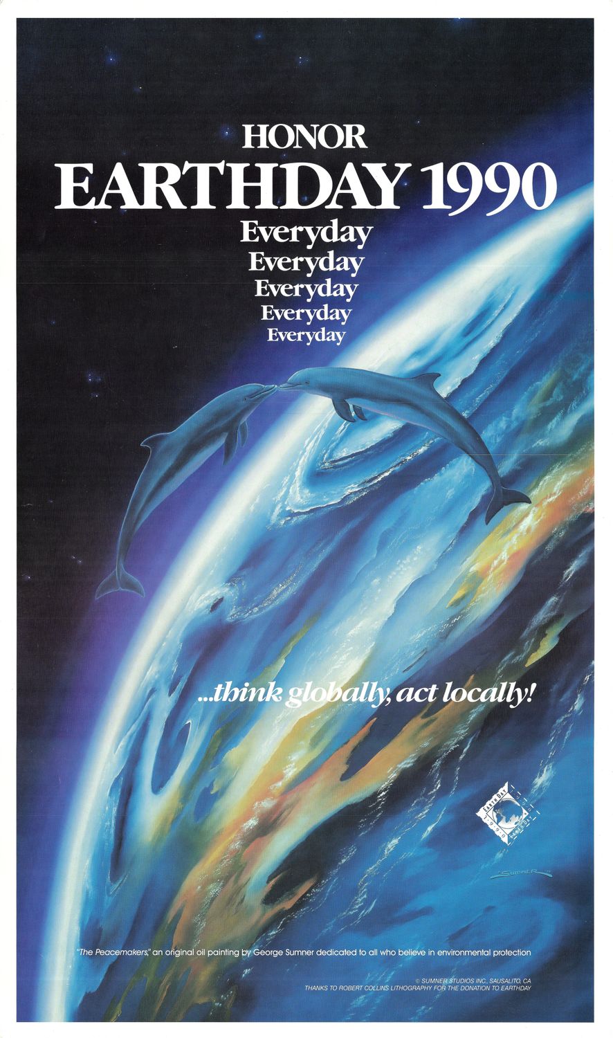 1990 Earth Day Poster