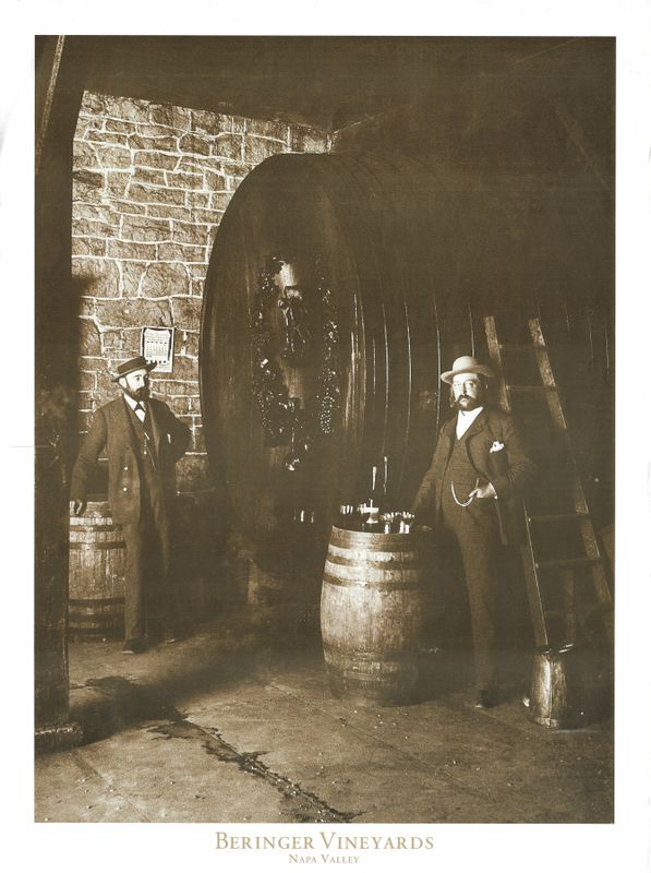 1987 Beringer Vineyards, Napa Valley Poster