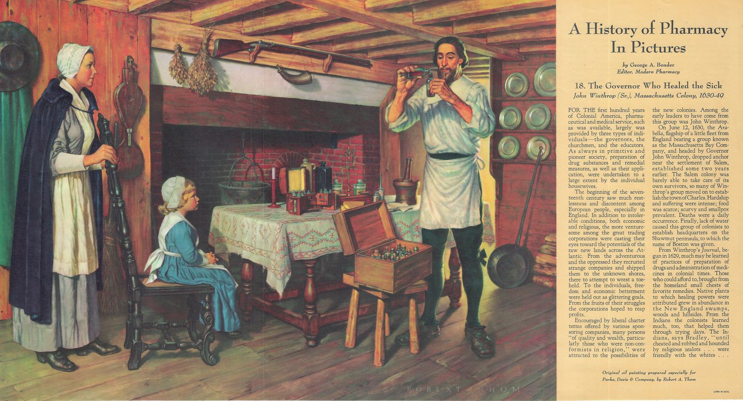 1950 A History of Pharmacy Promo Material