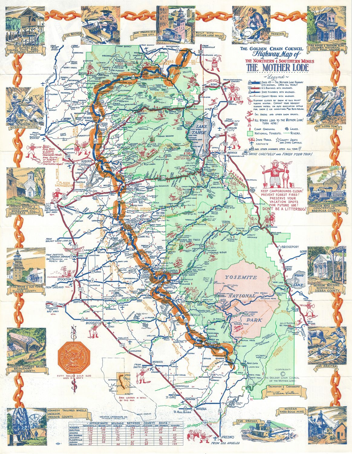 1949 Golden Chain of California 