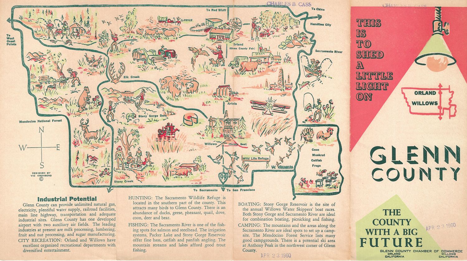 1960 Animated Map of Glenn County, CA
