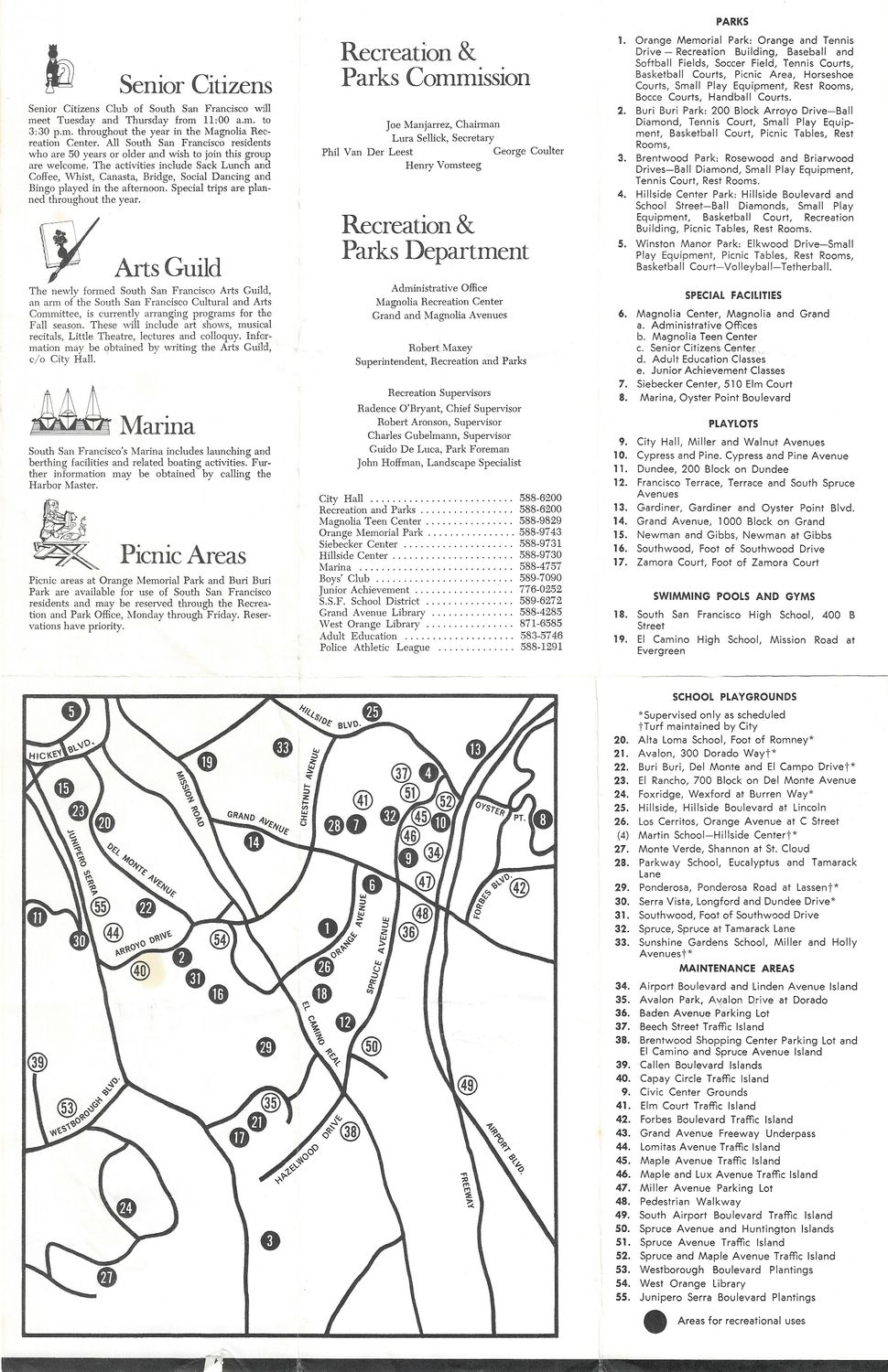 1969 South San Francisco Promo Folder