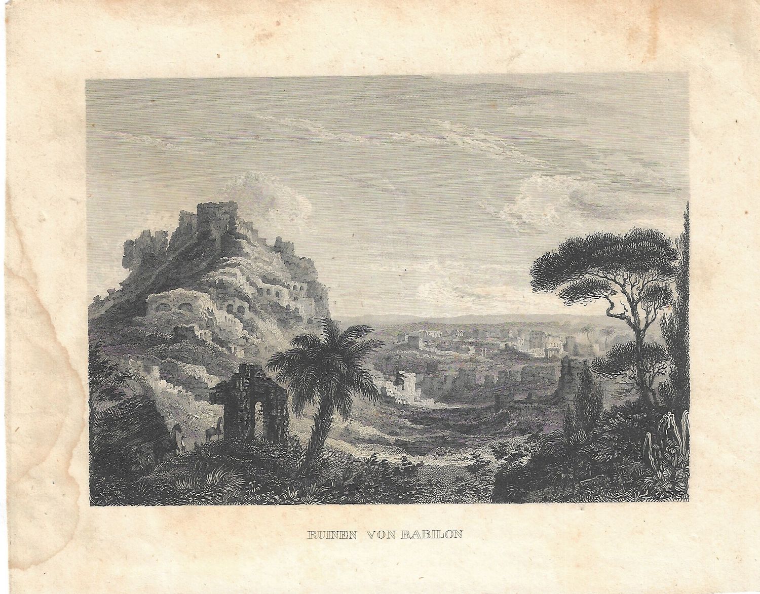 1837 View of the Ruins of Babylon