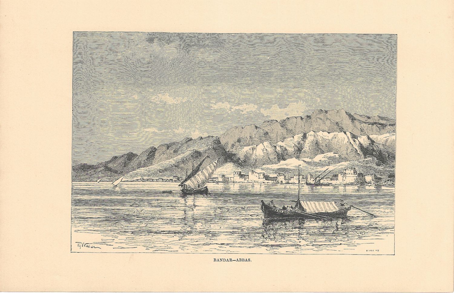 1884 Views of Persia from the Universal Geography - each