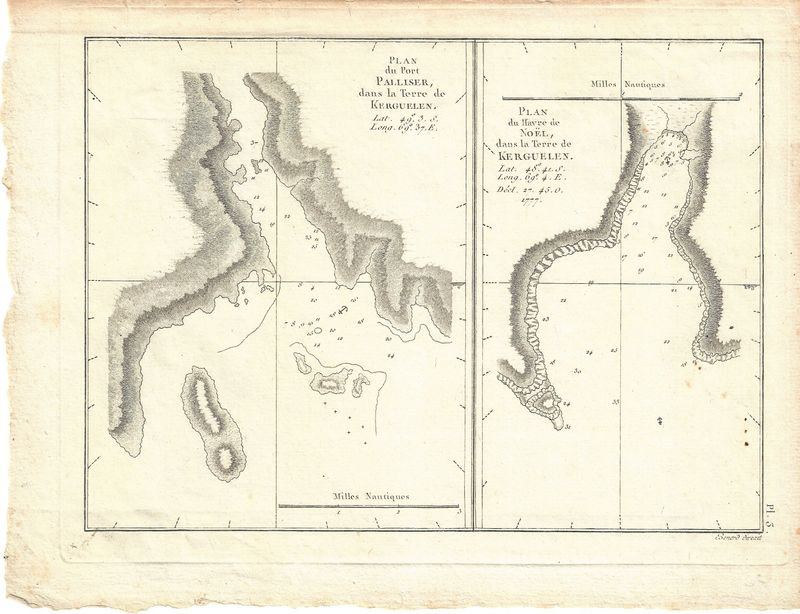1785 Harbor Views from Cook's Third Voyage - Plate 3 , Plate 24 -French Edition , Each