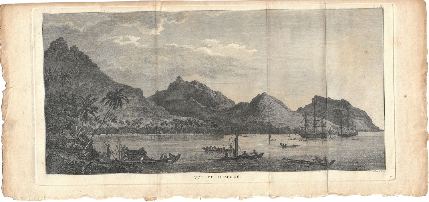 1785 View of Huaheine Plate 31 French Edition