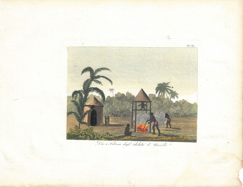 1830 View of Idolaters of Yarriba (Yoruba)  w/ohc