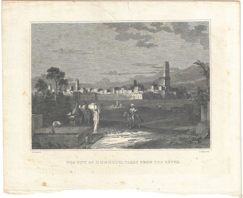 1830 View of the City of Morocco