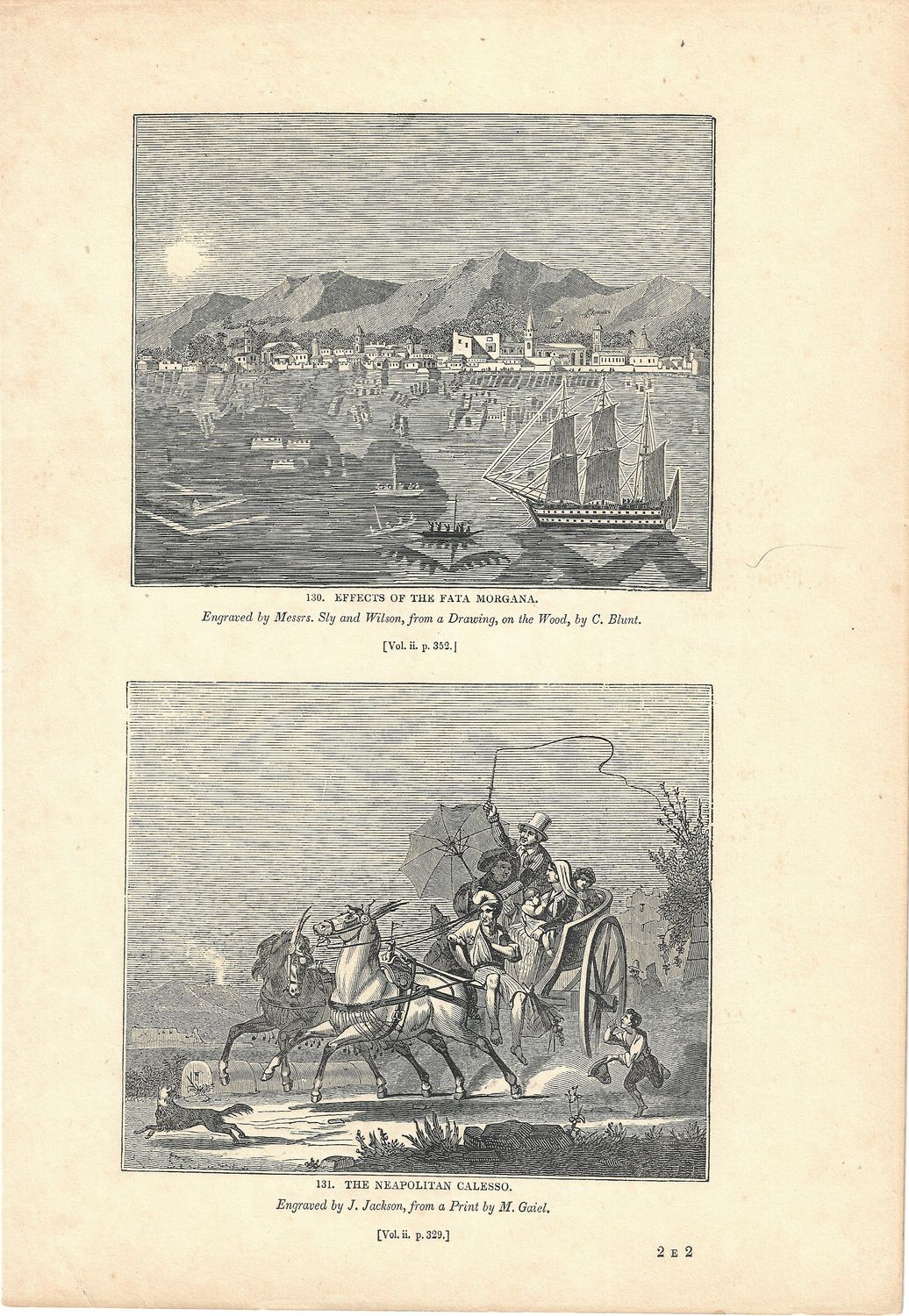 1843 Italian engraving