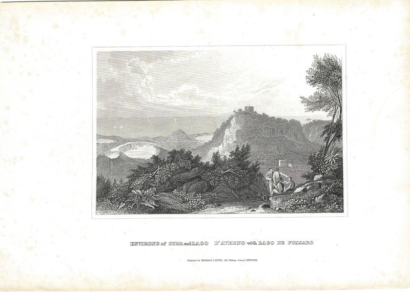 1852 View of Cuma and Lago