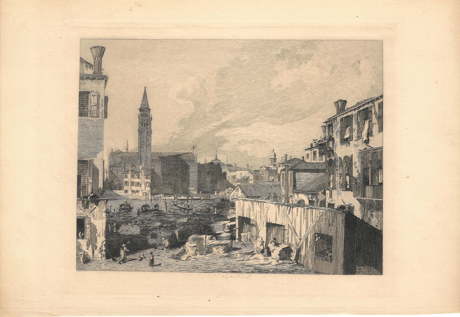 1876 View of Venice