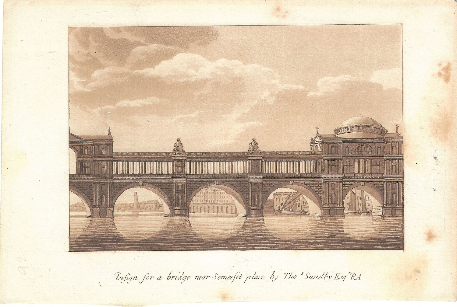 1868 Design for a Bridge near Somerset