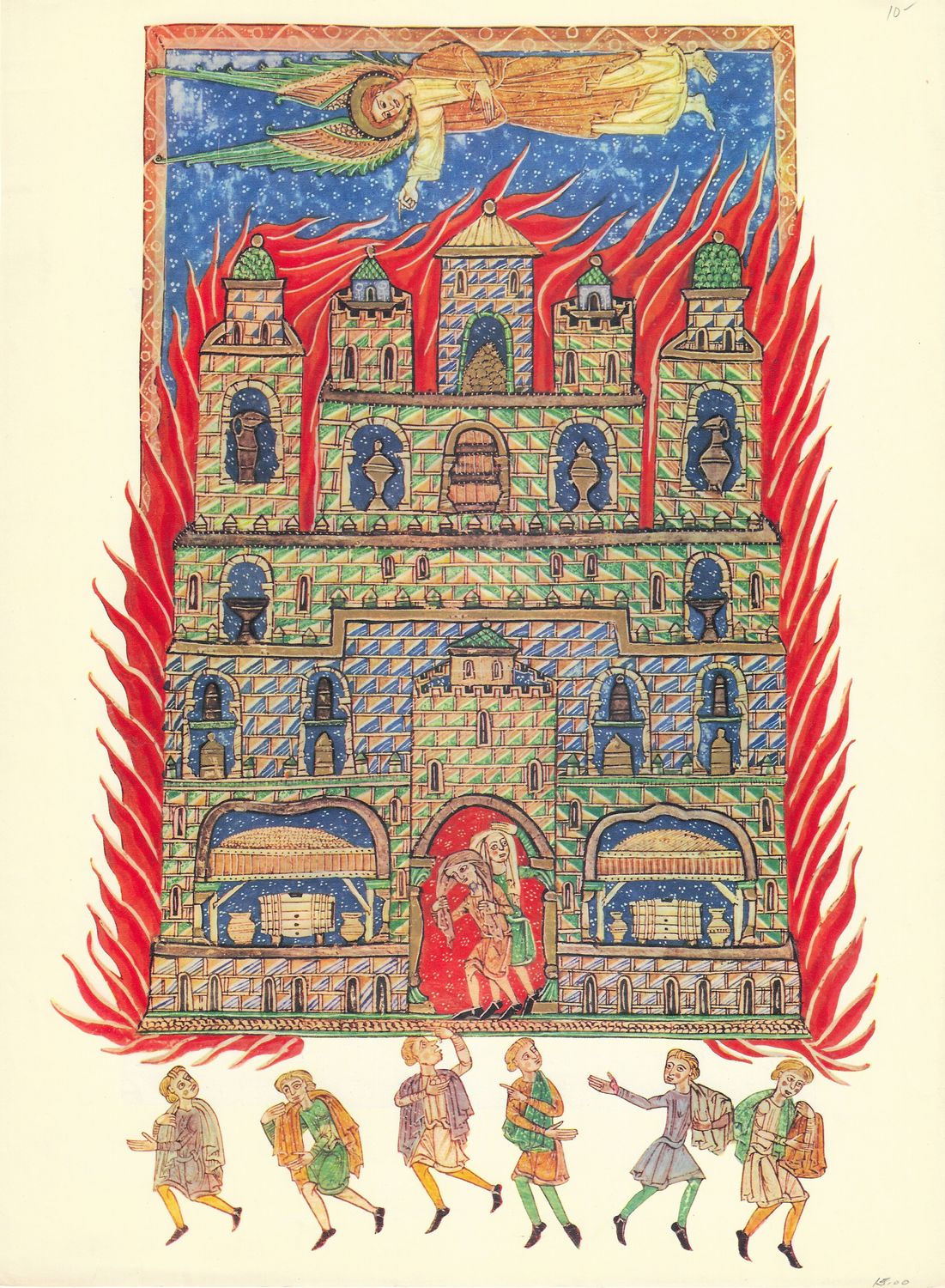 1891 Evangelica chromolithograph