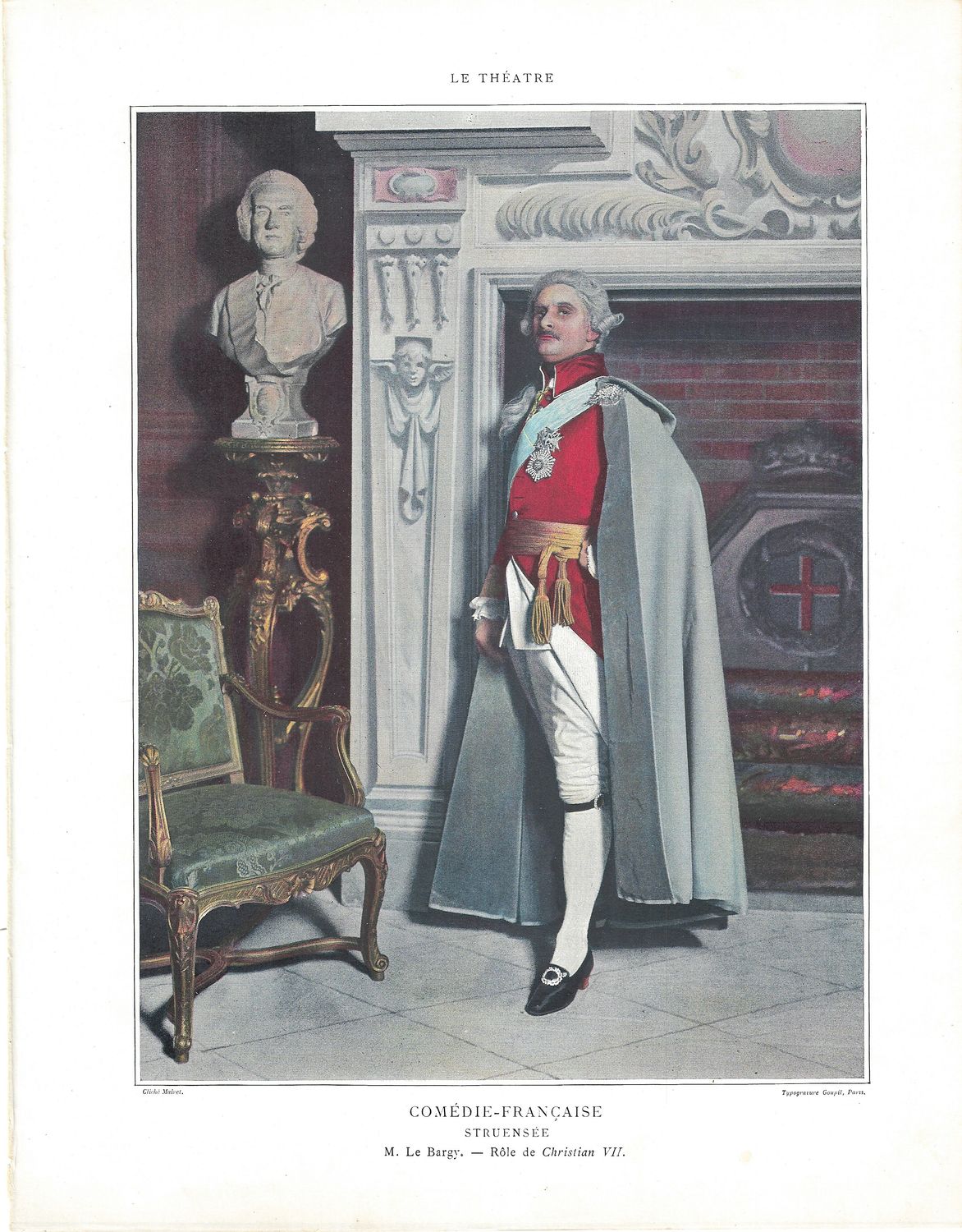 1895 Views of French Theater Roles and Actors- Group