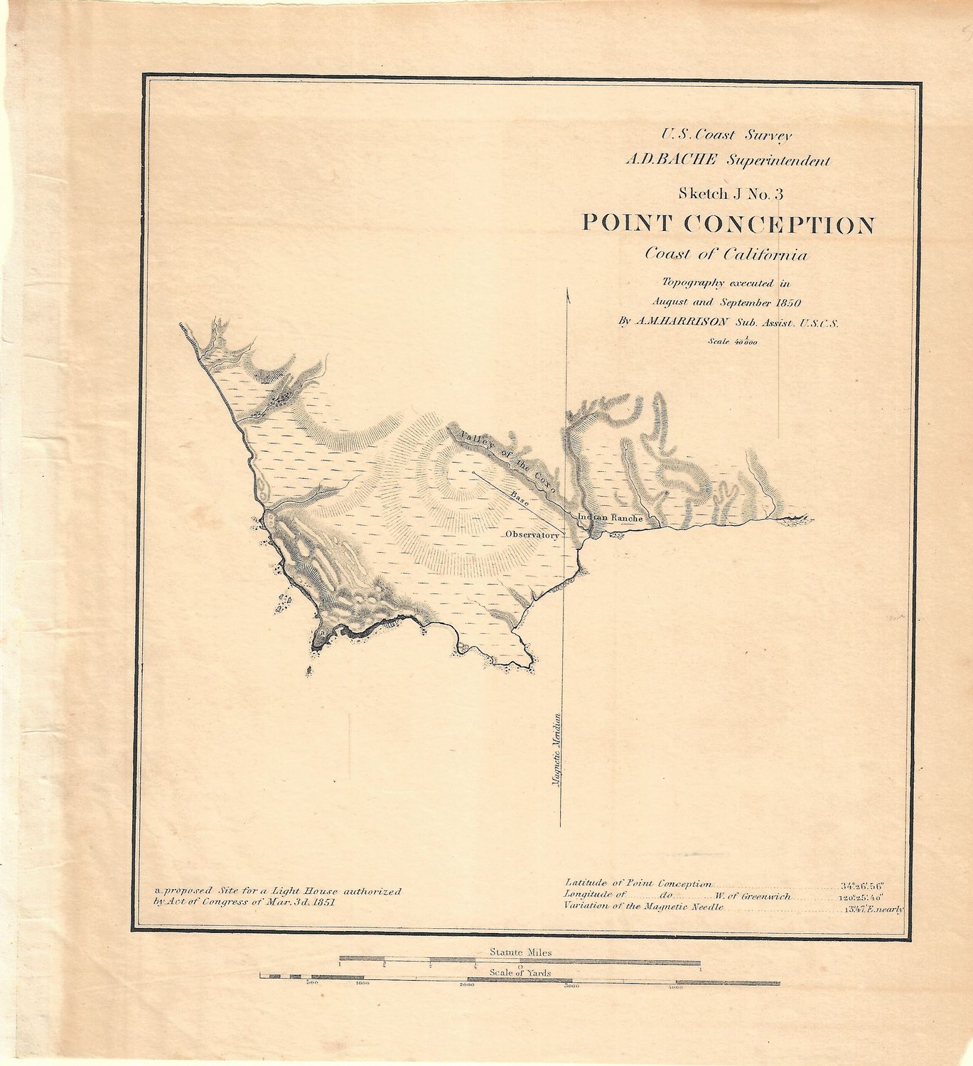 1851 USCS Point Conception Ca.