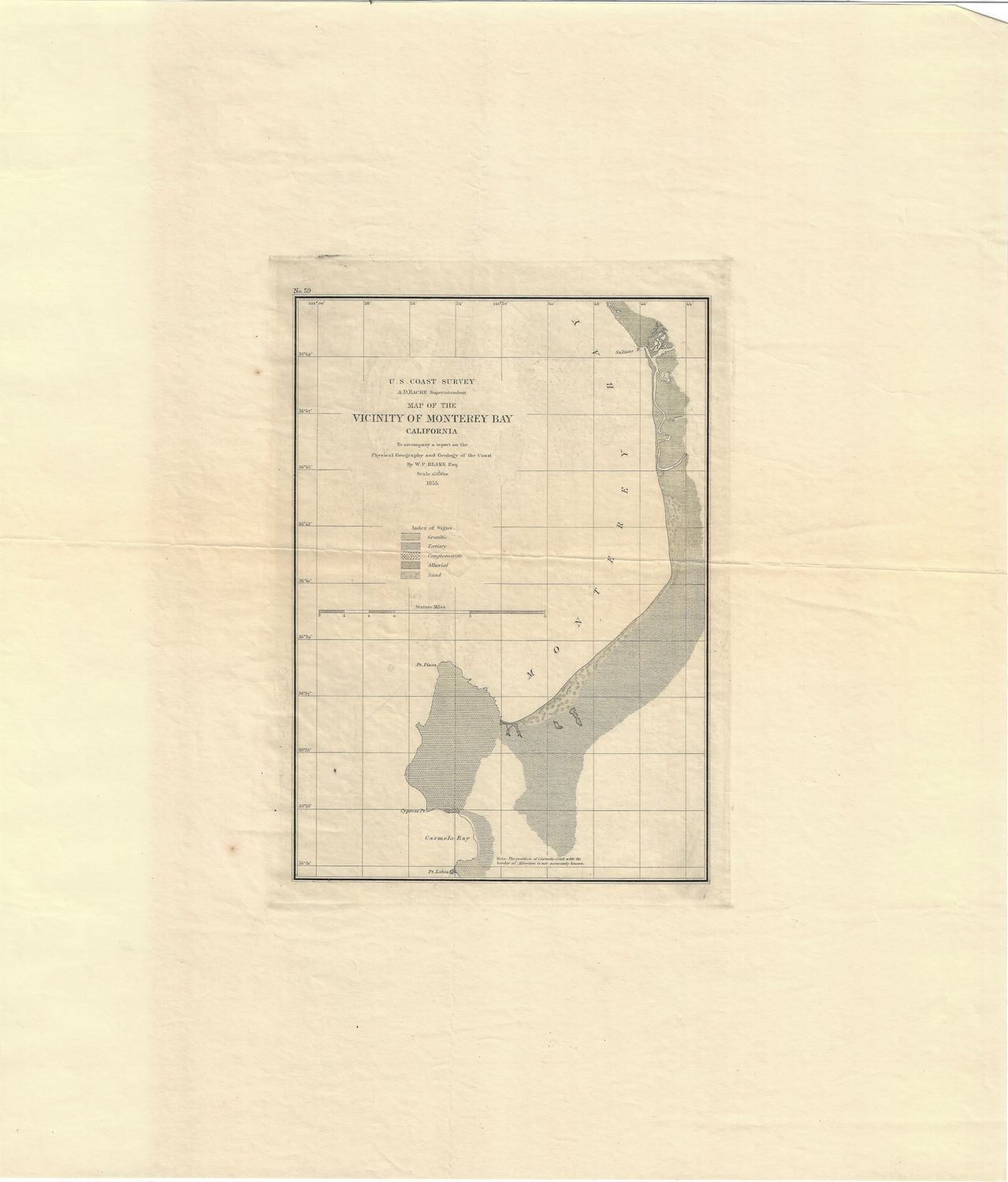 1855 USCS Vicinity of Monterey- Master Sheet