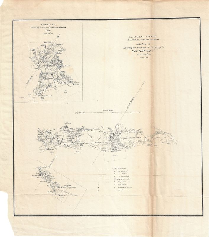 1849 USCS Charleston Harbor South Carolina
