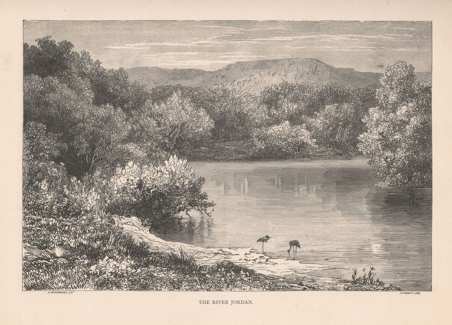 1873 View of the River Jordan